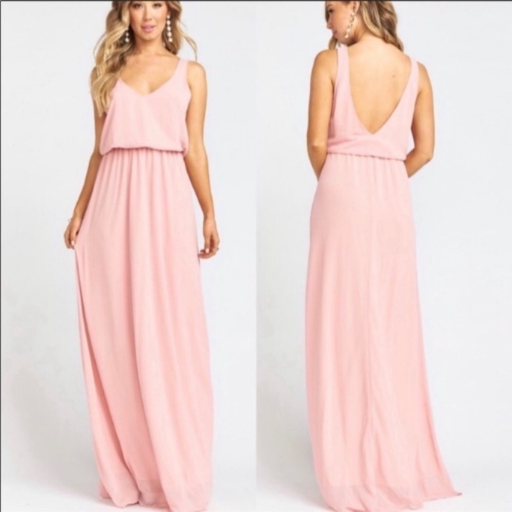 NEW Show Me Your Mumu Women's Kendall Pink Maxi Dress Size XXL Bridesmaid